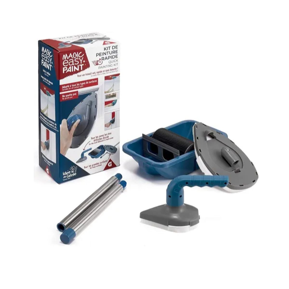 GENERICO - Rodillo Tipo V Set D Rodillos Pintura Recargable Pinta Fácil