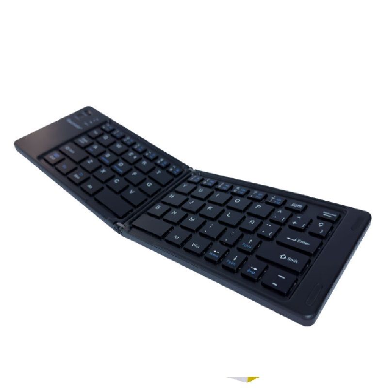 TECMASTER - Teclado Mini Portátil Plegable Bt Recargable Tecmaster