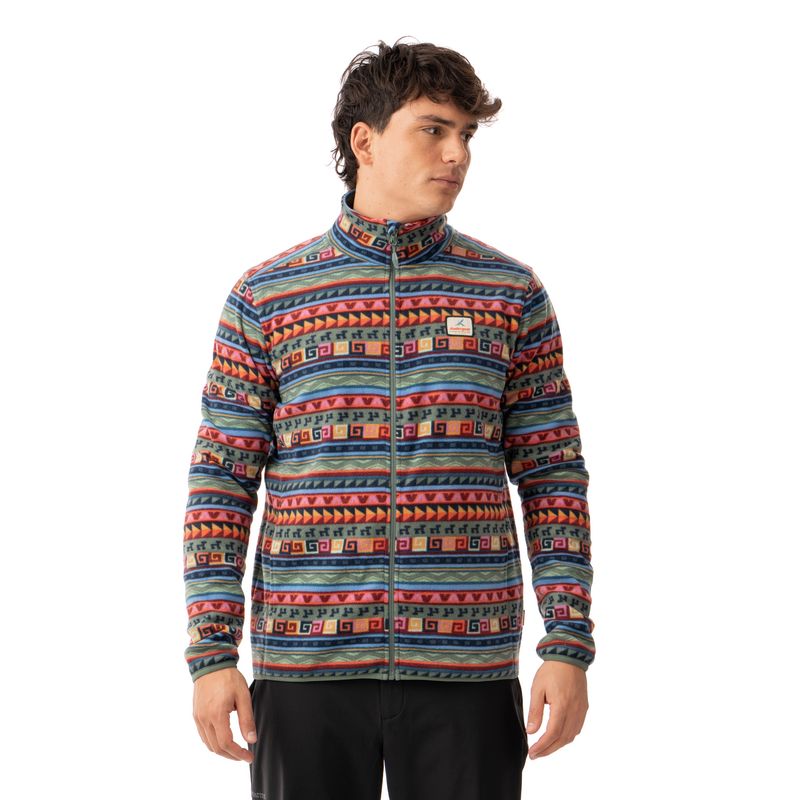 ANDESGEAR - Polar Hombre Pullao Verde Andesgear