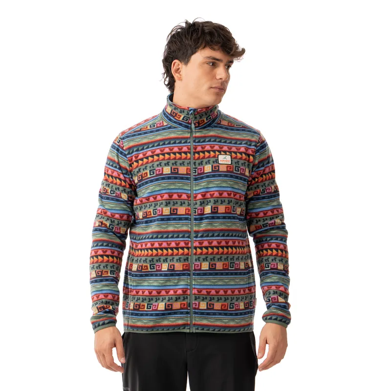 ANDESGEAR - Polar Hombre Pullao Verde Andesgear