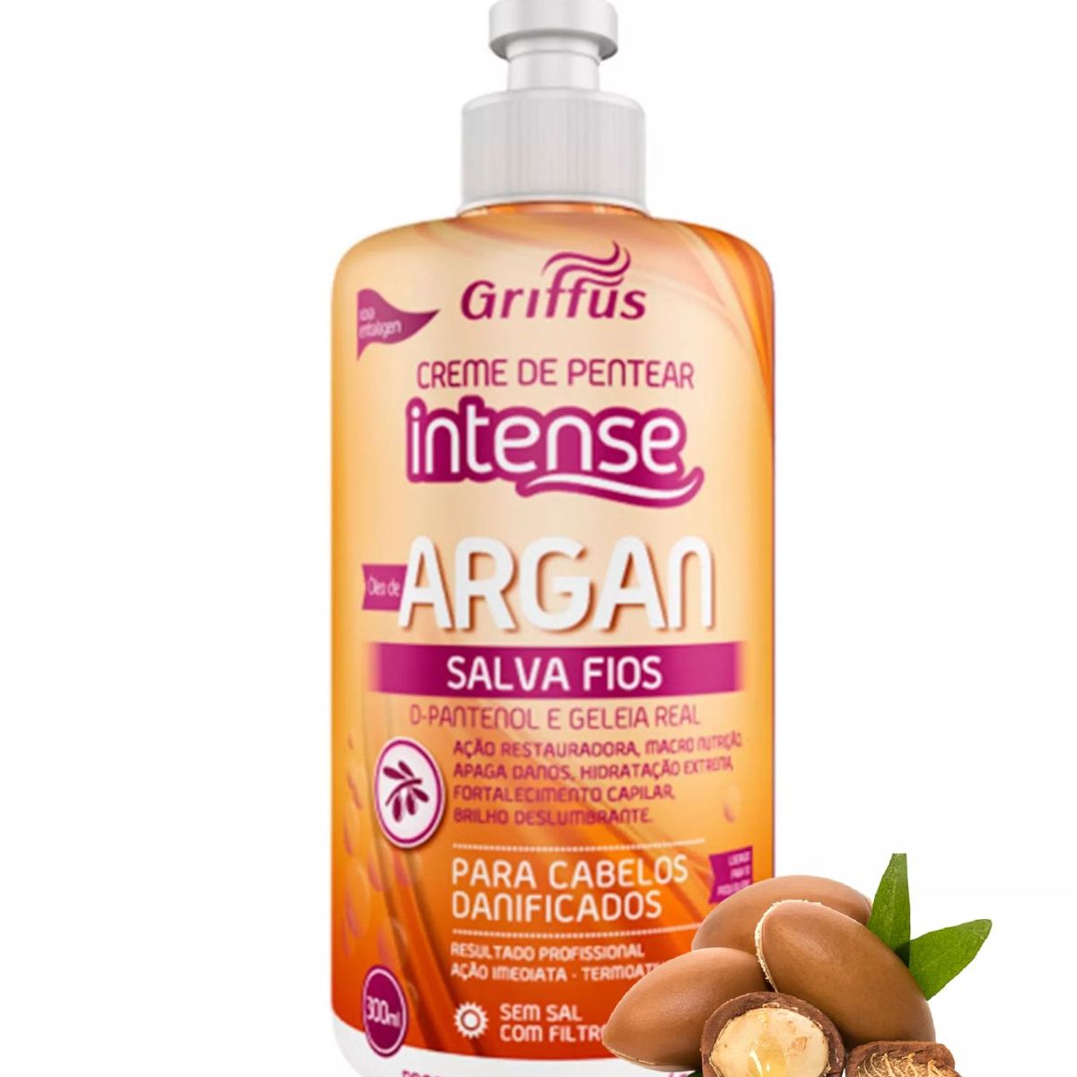 GRIFFUS - CREMA PARA PEINAR ARGAN 300ML GRIFFUS