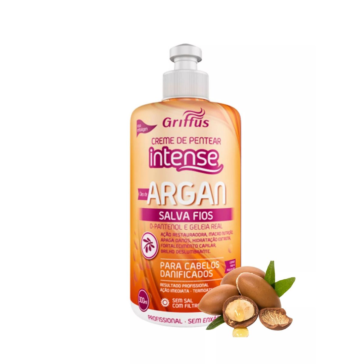 GRIFFUS - CREMA PARA PEINAR ARGAN 300ML GRIFFUS