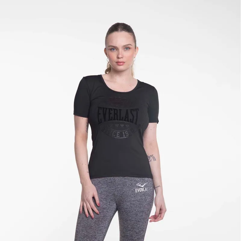 EVERLAST - Polera MC Basic Two Negro Everlast