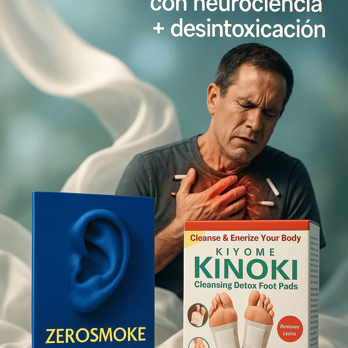 GENERICO - ZEROSMOKE IMAN ANTITABACO + REGALO DETOX
