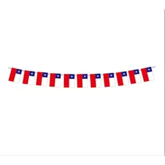 GENERICO - Guirnalda Fiestas Patrias 35m Decoración