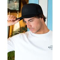 Jockey Mesh Oval Trucker Negro Hombre