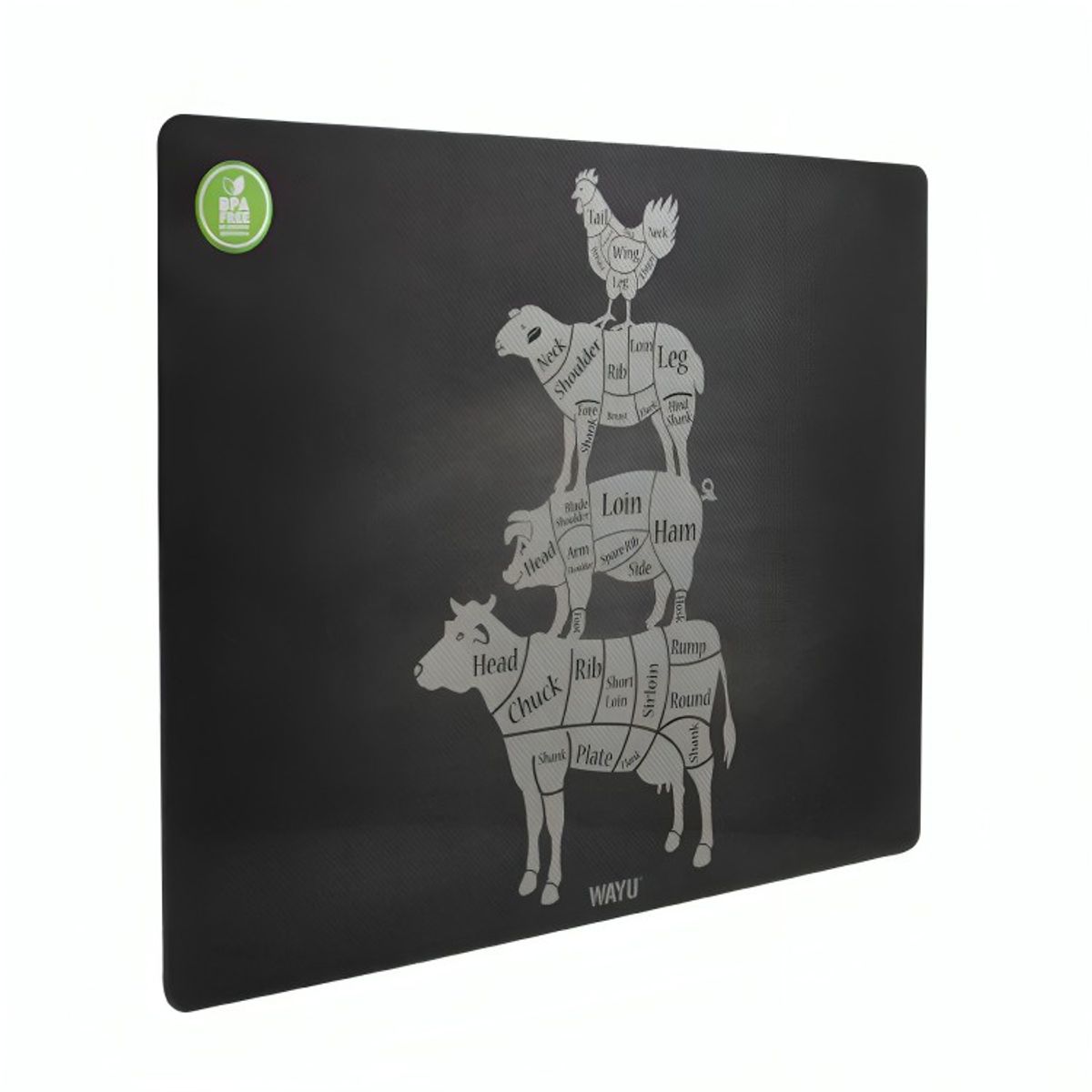 WAYU - Individual Pvc Animales Wayu Cocina Mesa Mantel Sobremesa