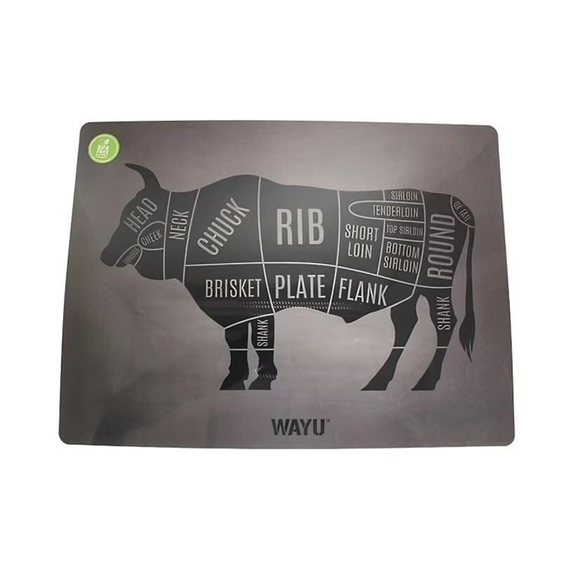 WAYU - INDIVIDUAL PVC CORTES BLACK WAYU