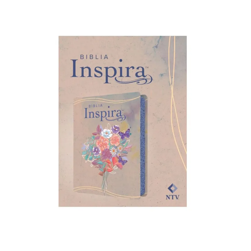 TYNDALE HOUSE PUBLISHERS - Biblia NTV Inspira con Filament Símil Piel Acuarela Rosa