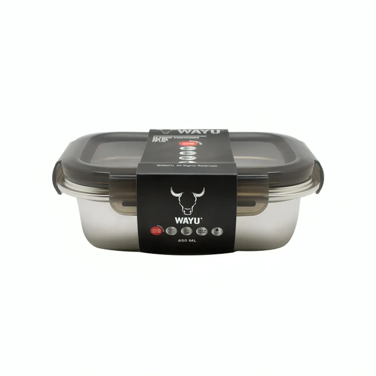 WAYU - HERMETICO ACERO MICROSAFE 650ML WAYU