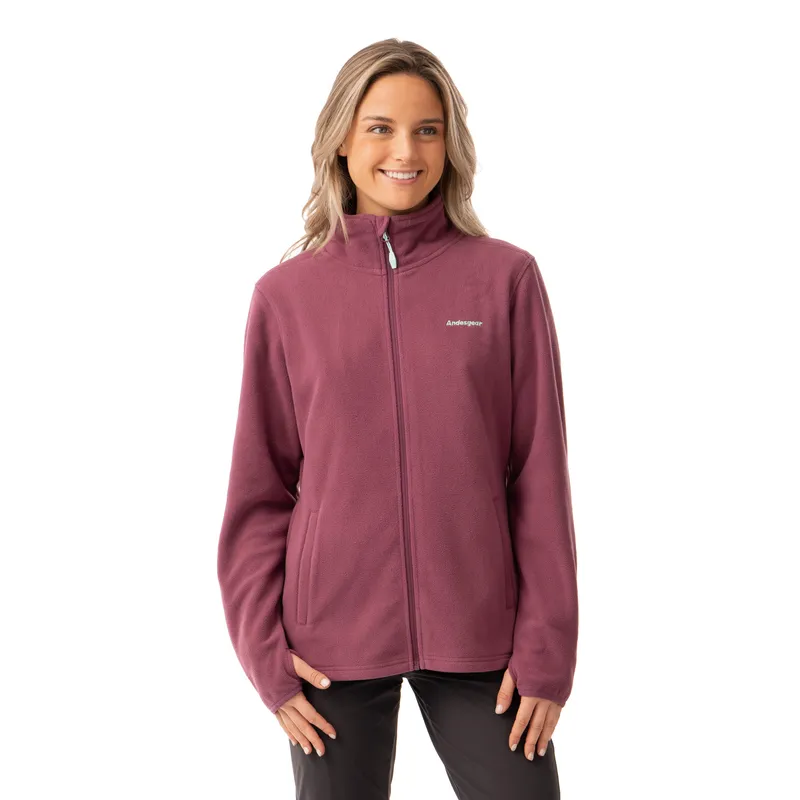 ANDESGEAR - Polar Mujer Maihue Rojo Andesgear
