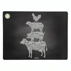 WAYU - Individual Pvc Animales Cocina Mesa Mantel Sobremesa