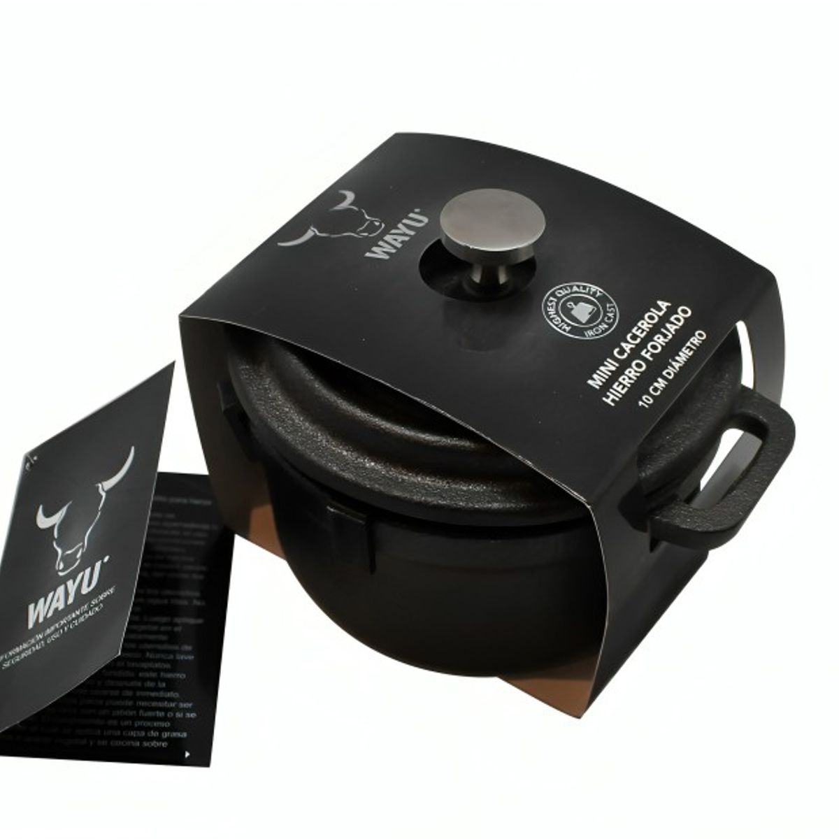 WAYU - Olla Con Tapa De Madera Wayu Iron Cast