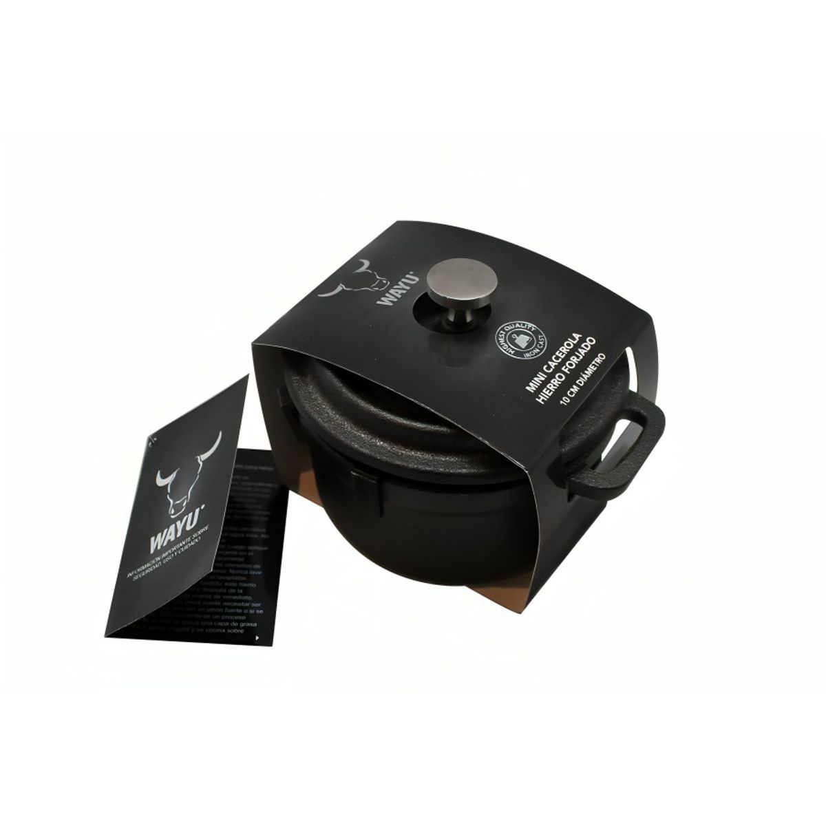 WAYU - Olla Con Tapa De Madera Wayu Iron Cast