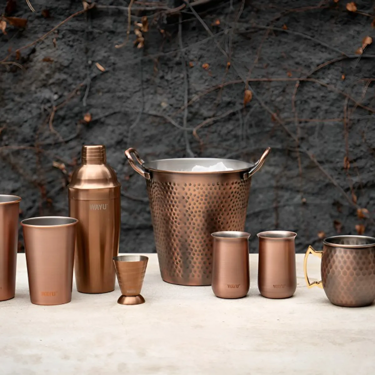 WAYU - VASO 700ML COPPER LINE WAYU