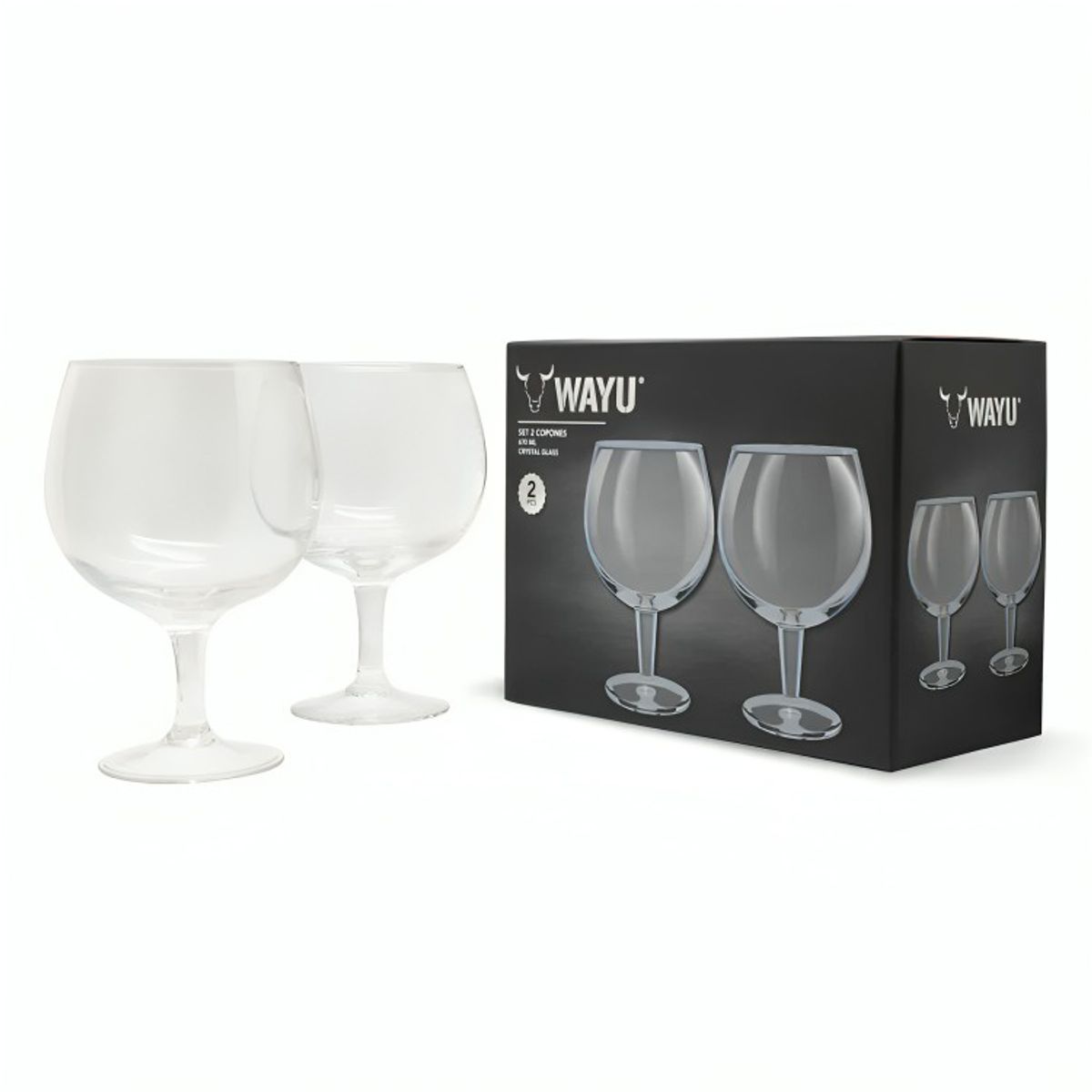 WAYU - SET 2 COPONES CERVECEROS 650ML WAYU