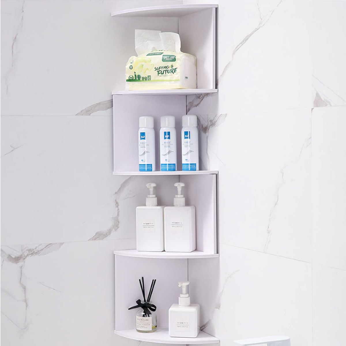 GENERICO - Organizador Repisa Esquinera Multiuso Decorativo De Pared