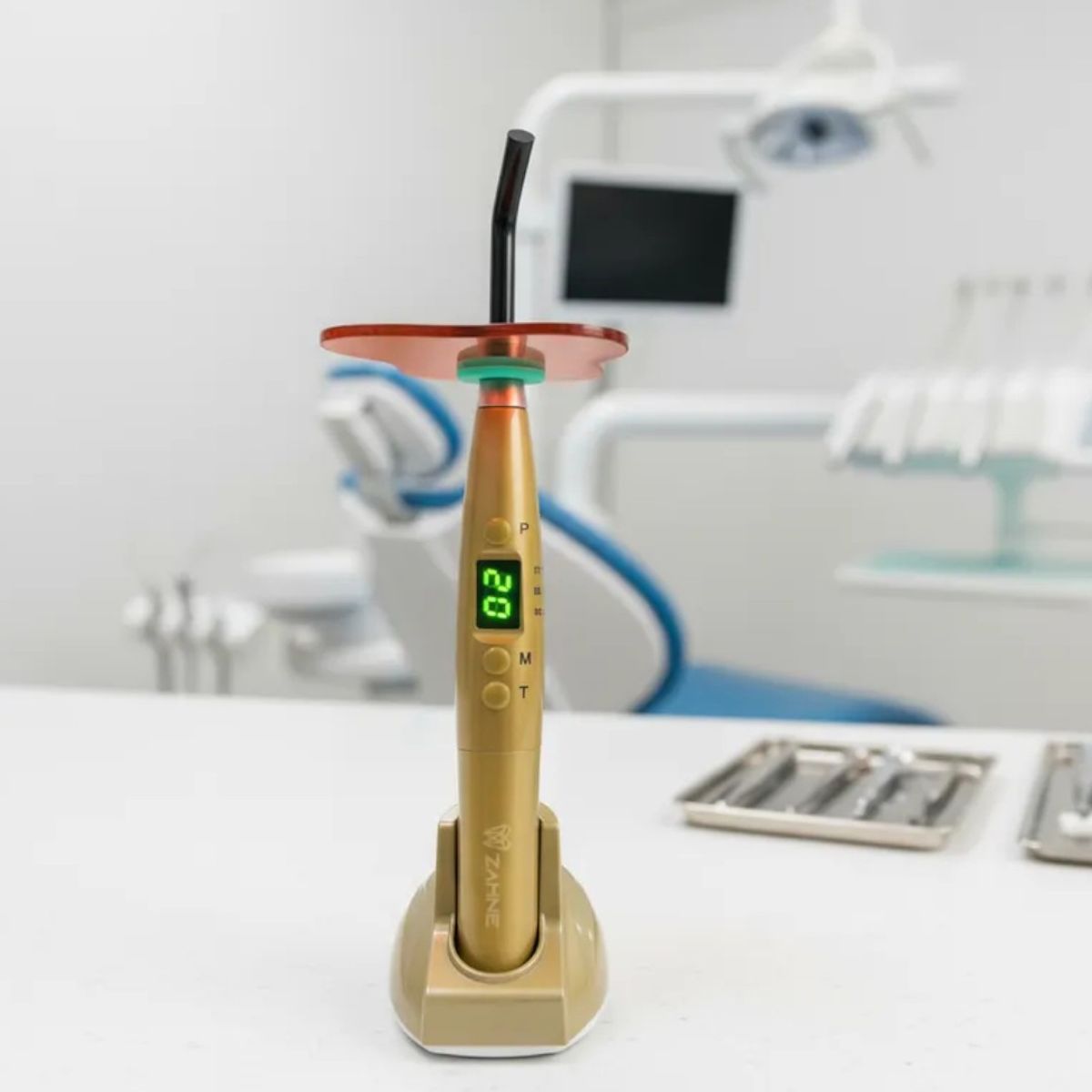 GENERICO - LAMPARA FOTOCURADO INALAMBRICA DORADO