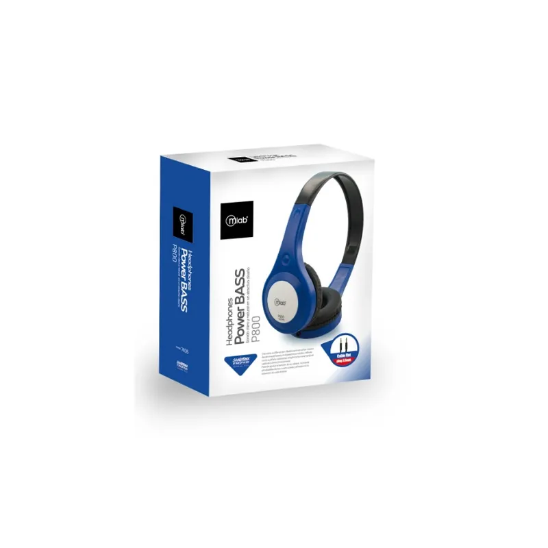 MICROLAB - Audífono Alámbrico Power Bass Microlab P800