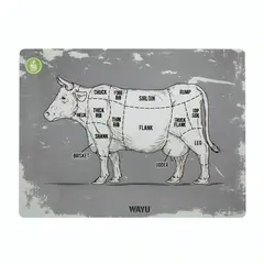 WAYU - SET 6 INDIVIDUALES PVC