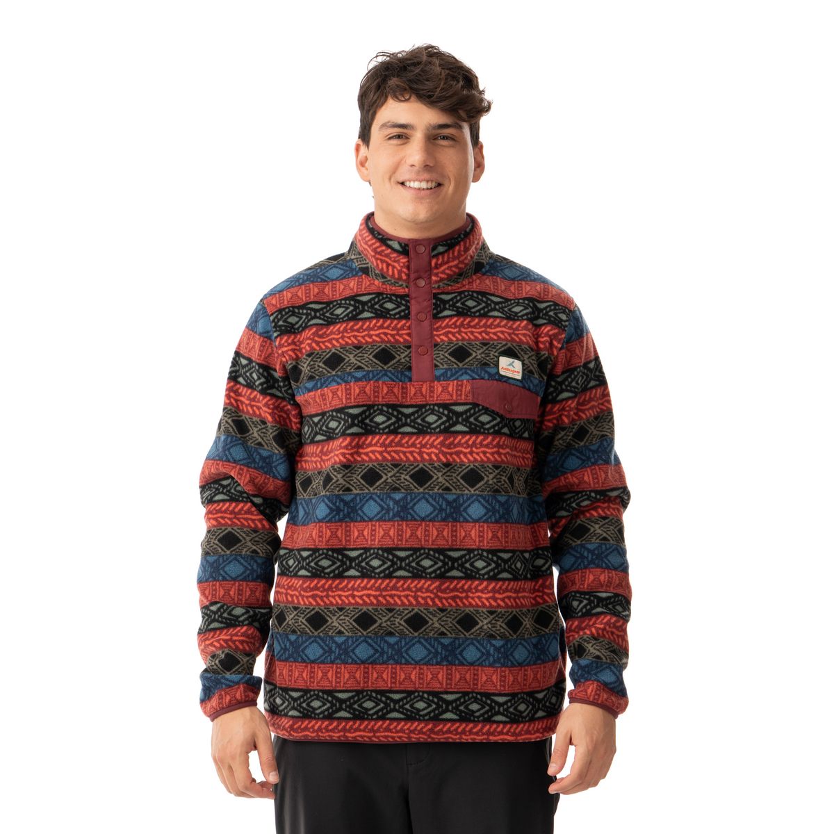 ANDESGEAR - Polar Hombre Andesgear Panguipulli Rojo