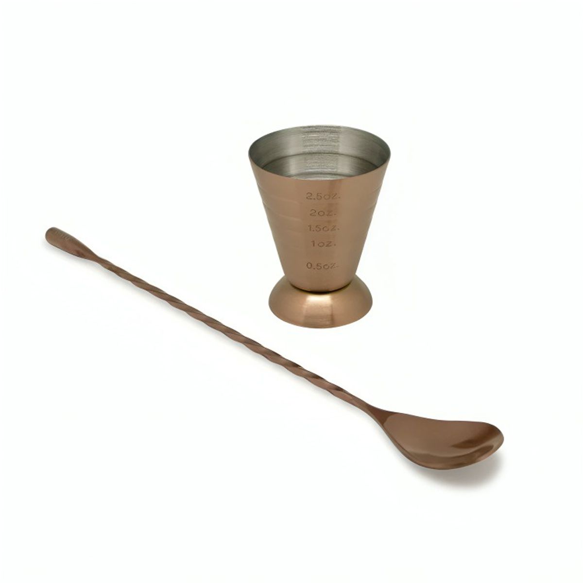 WAYU - SET MEDIDOR + CUCHARA COPPER LINE WAYU