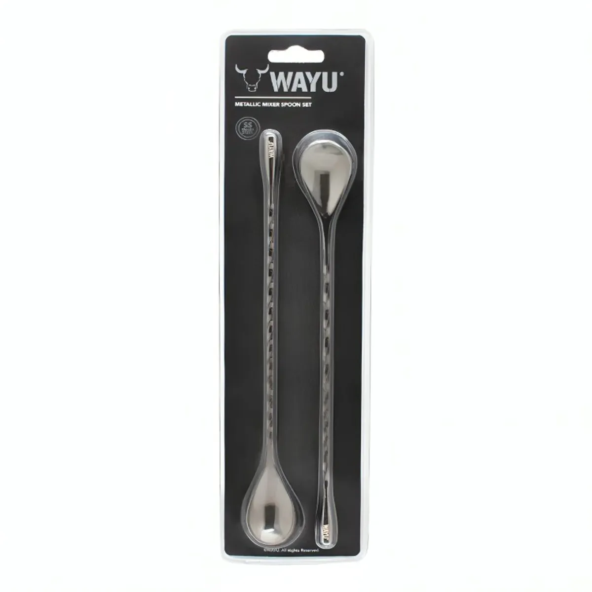 WAYU - Set de 2 Cucharas Bar Coctelería Aperitivo WAYU