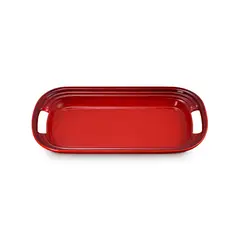 LE CREUSET - Bandeja para Servir 36cm Cereza Cerámica