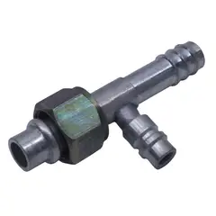 GENERICO - FITTING Nro10 - 12 HEMBRA RECTO C PUERTO DE SERVICIO R134A
