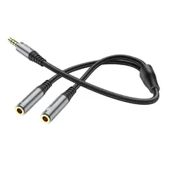 HOCO - Cable Adaptador de Audio UPA21 – 2 en 1
