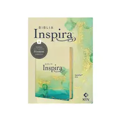 TYNDALE HOUSE PUBLISHERS - Biblia NTV Inspira con Filament Símil Piel Oro