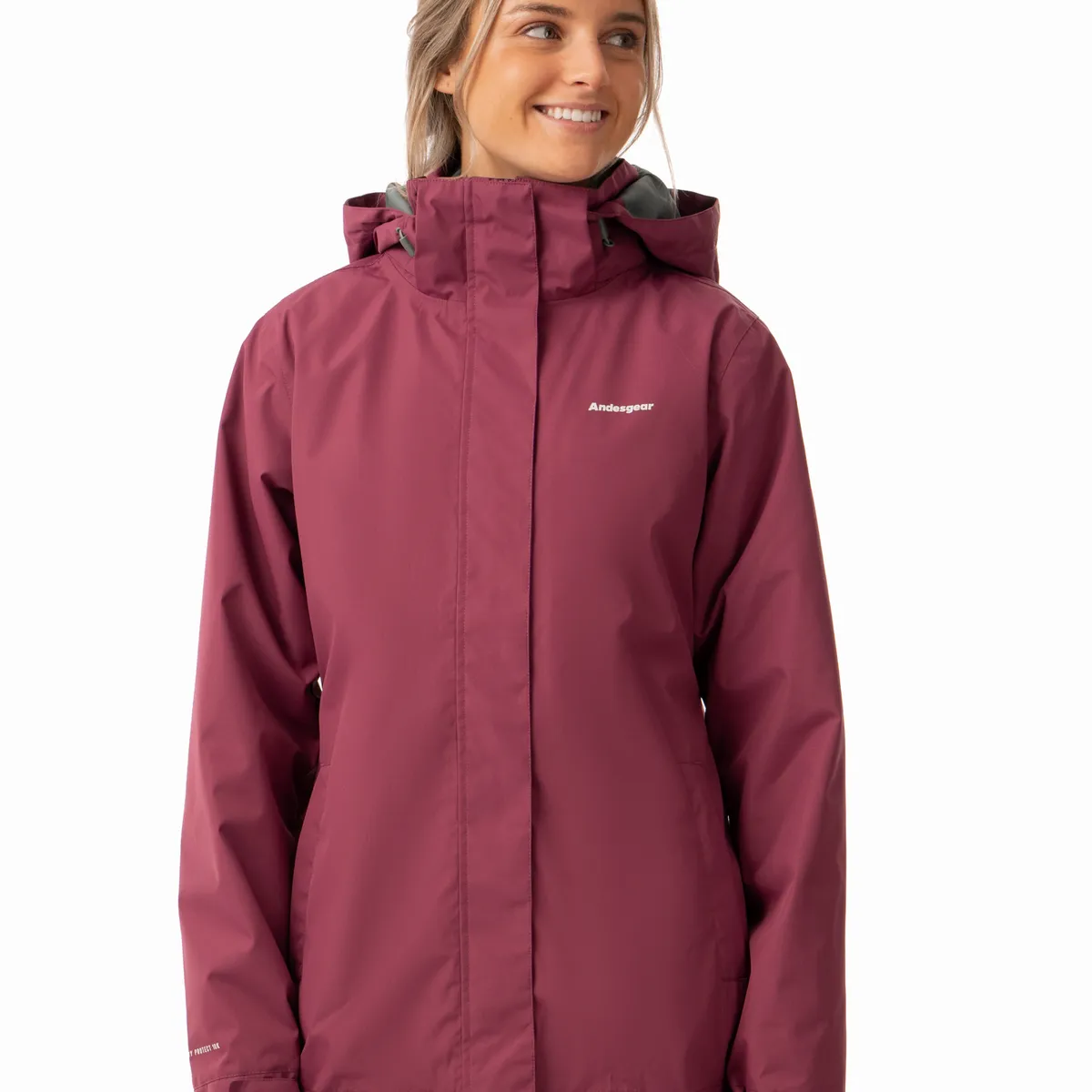 ANDESGEAR - Chaqueta Mujer Cochamo Rojo Andesgear