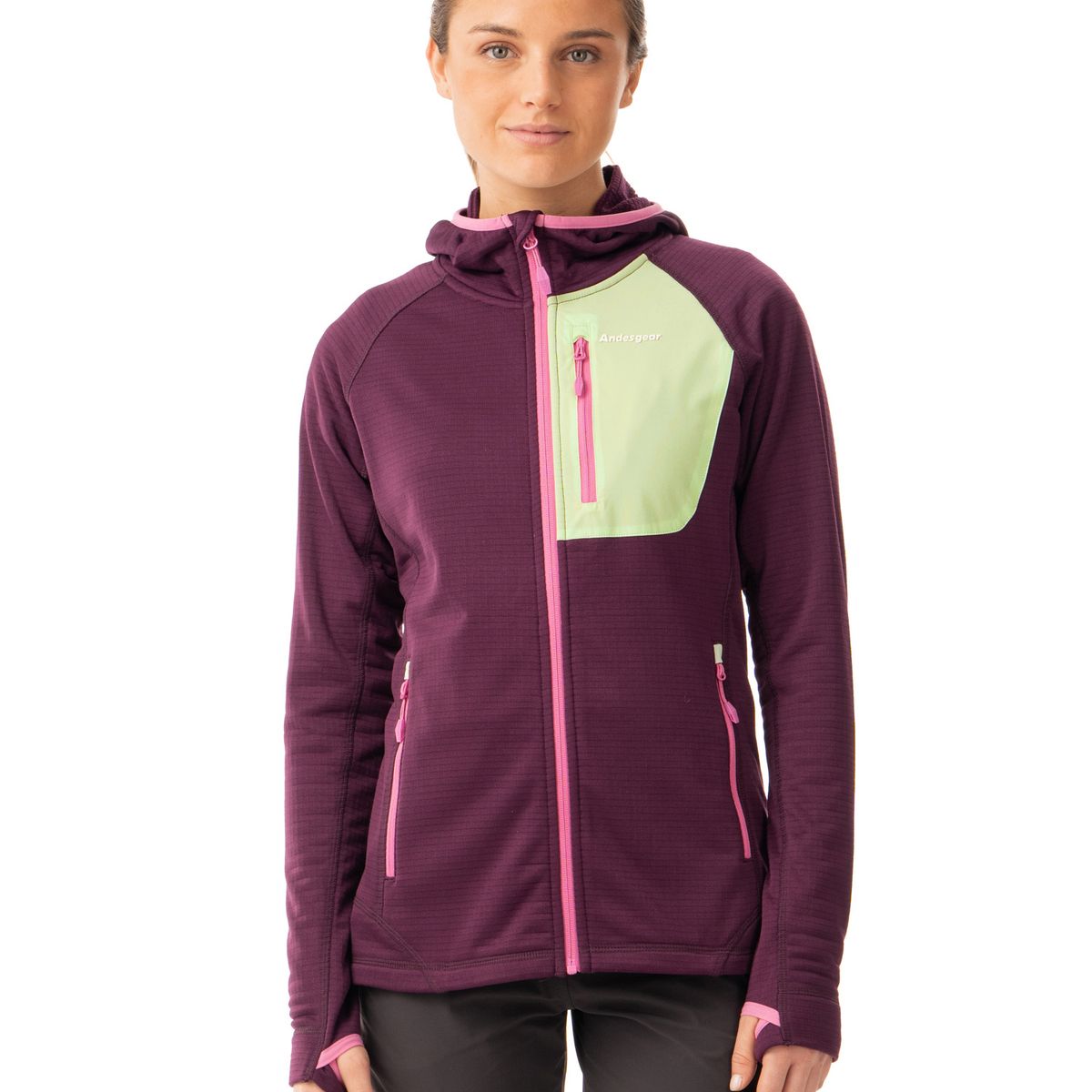 ANDESGEAR - Polar Mujer Queulat Xpedition Azul Andesgear