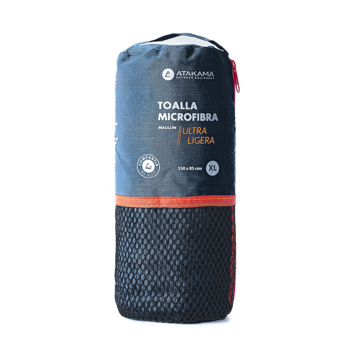 ATAKAMA OUTDOOR - Toalla Microfibra Maullin Azul Marino Xl Atakama Outdoor