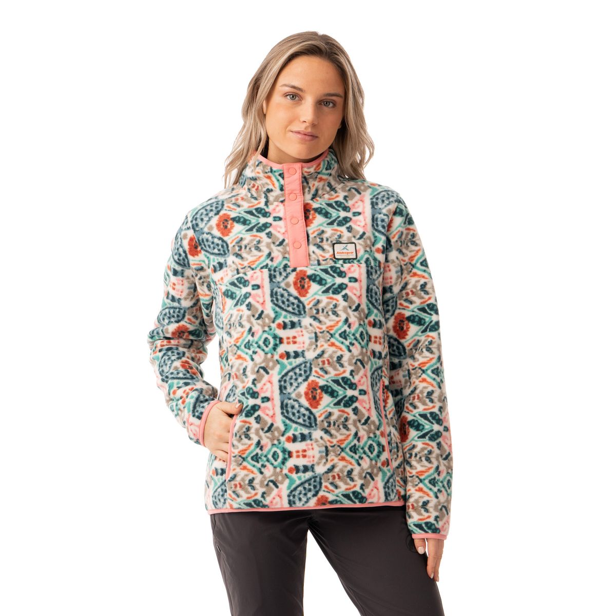 ANDESGEAR - Polar Mujer Panguipulli Verde Andesgear