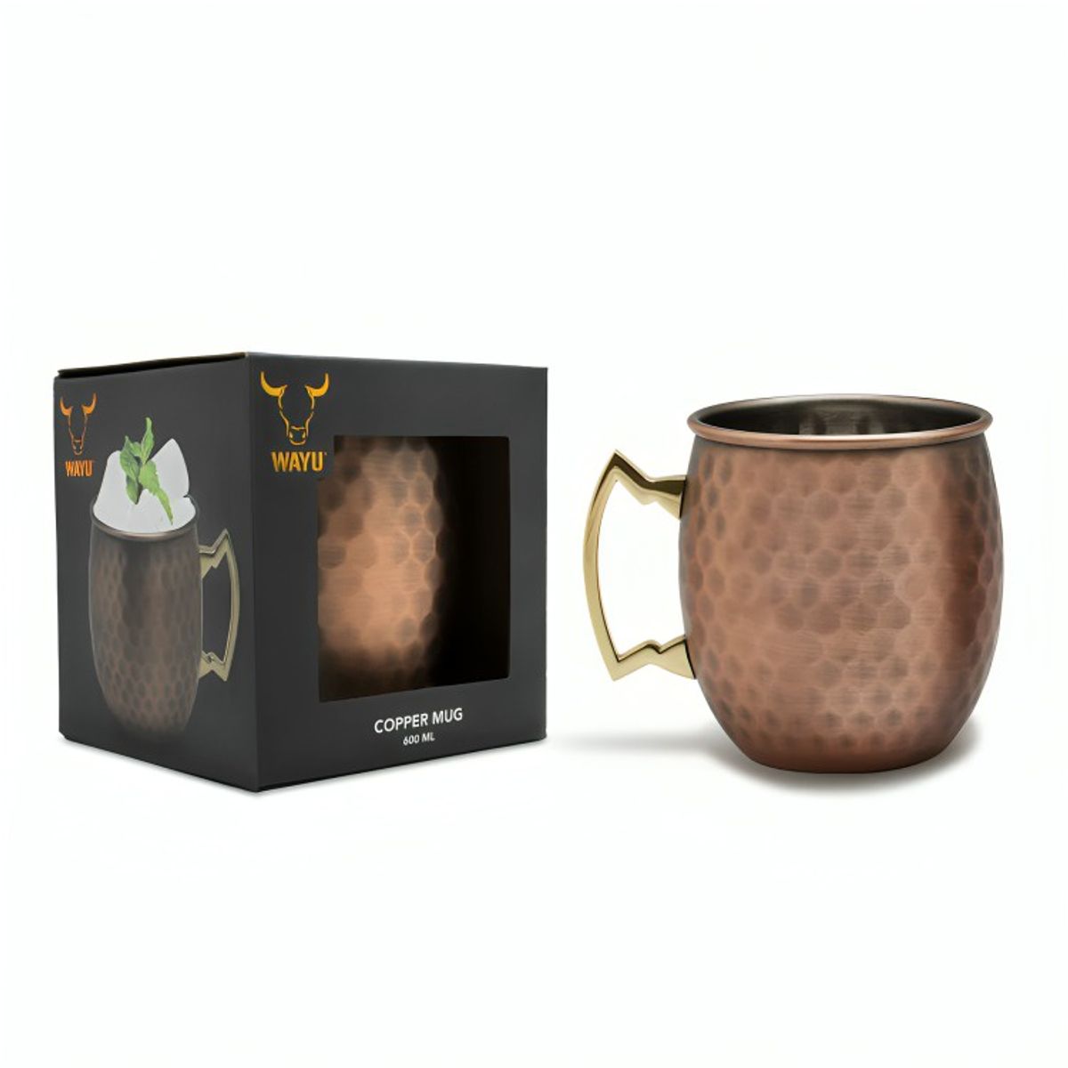 WAYU - Copper Mug acabado en cobre Wayu