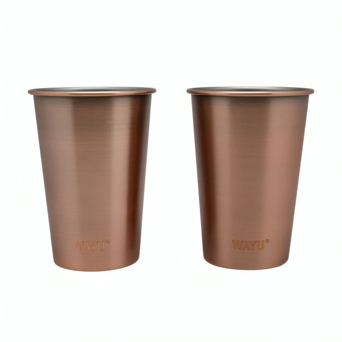 WAYU - SET 2 VASOS 500ML COPPER LINE WAYU
