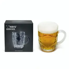 WAYU - Chopero Vidrio 580ml Shopero Beer Mug Cervecero Bar Bbq