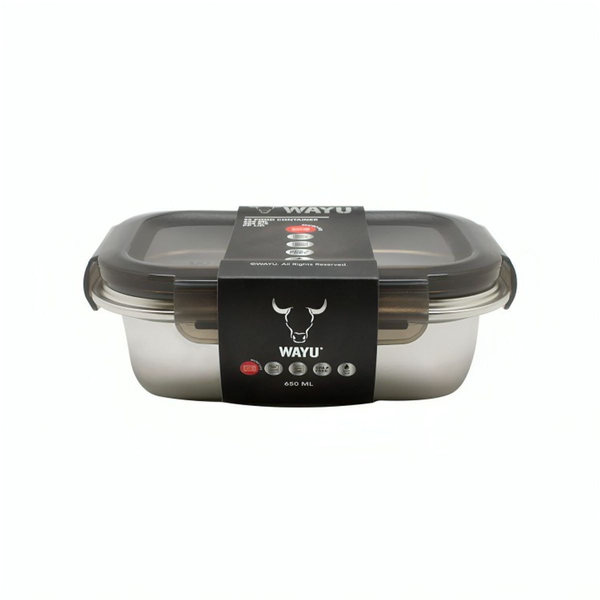 WAYU - HERMETICO ACERO MICROSAFE 650ML WAYU