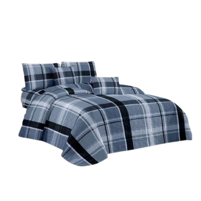 GENERICO - Cubrecama Quilt Verano 1.5 Plazas - Glasgow KFL618