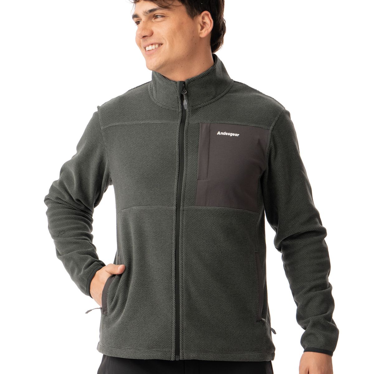 ANDESGEAR - Polar Hombre Andesgear Ranco Verde