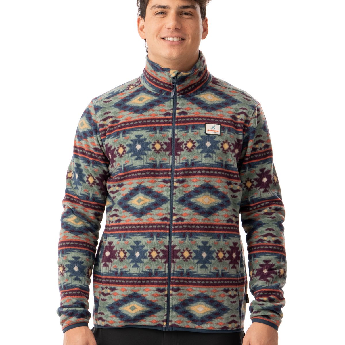 ANDESGEAR - Polar Hombre Pullao Azul Andesgear