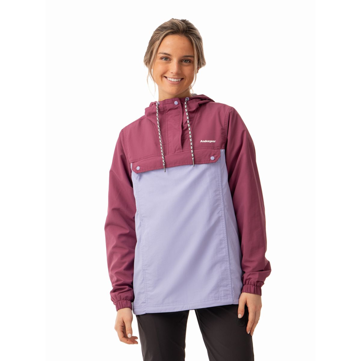 ANDESGEAR - Chaqueta Mujer Farellones Rojo Andesgear