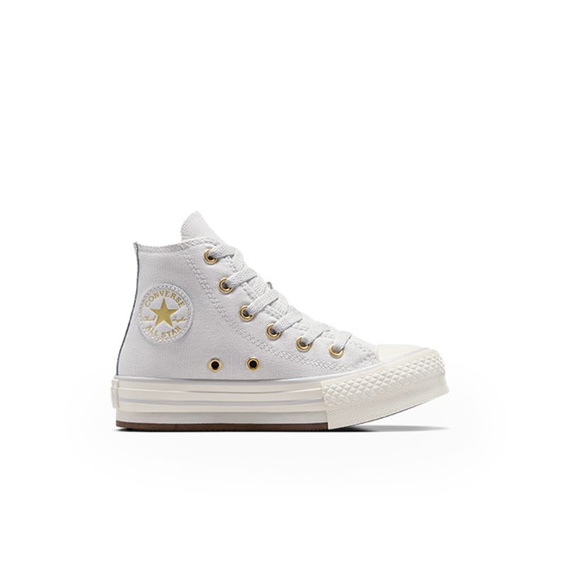 CONVERSE - Zapatilla Converse Chuck Taylor Eva Lift Junior Gris