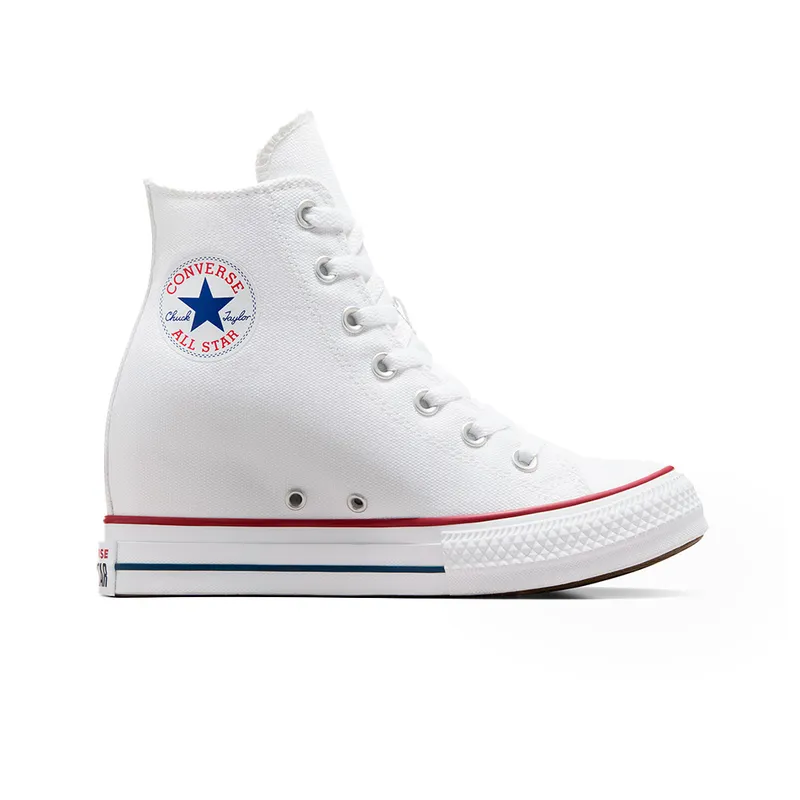 CONVERSE - Zapatilla Converse Chuck T Wedge Mujer Blanco