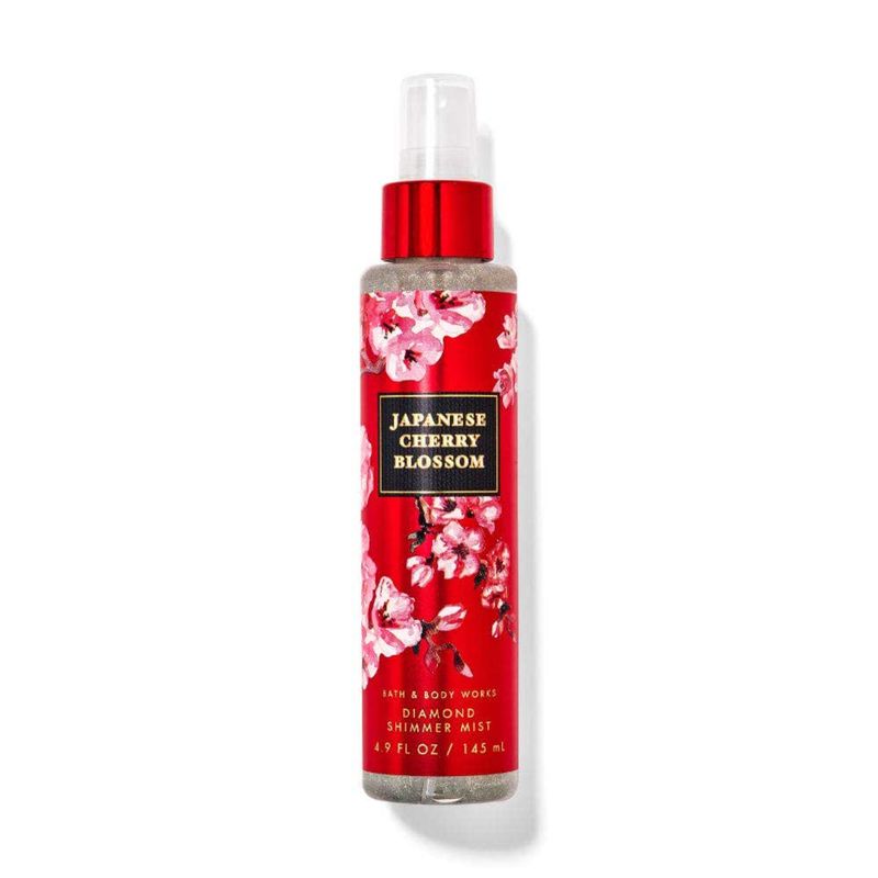 BATH & BODY WORKS - Mist Corporal con Brillos Japanese Cherry Blossom Bath & Body Works