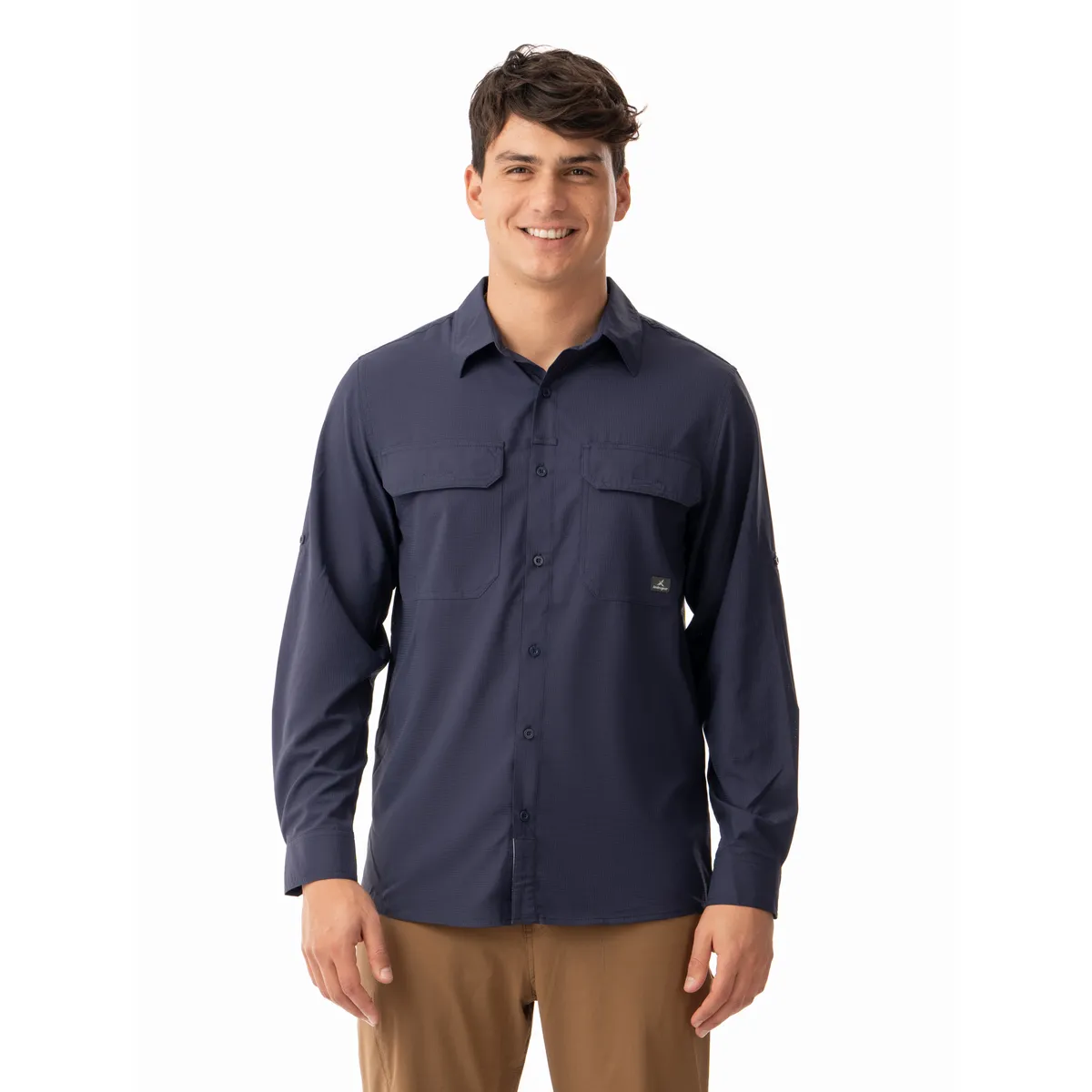 ANDESGEAR - Camisa Hombre Rupanco Ls Azul Andesgear