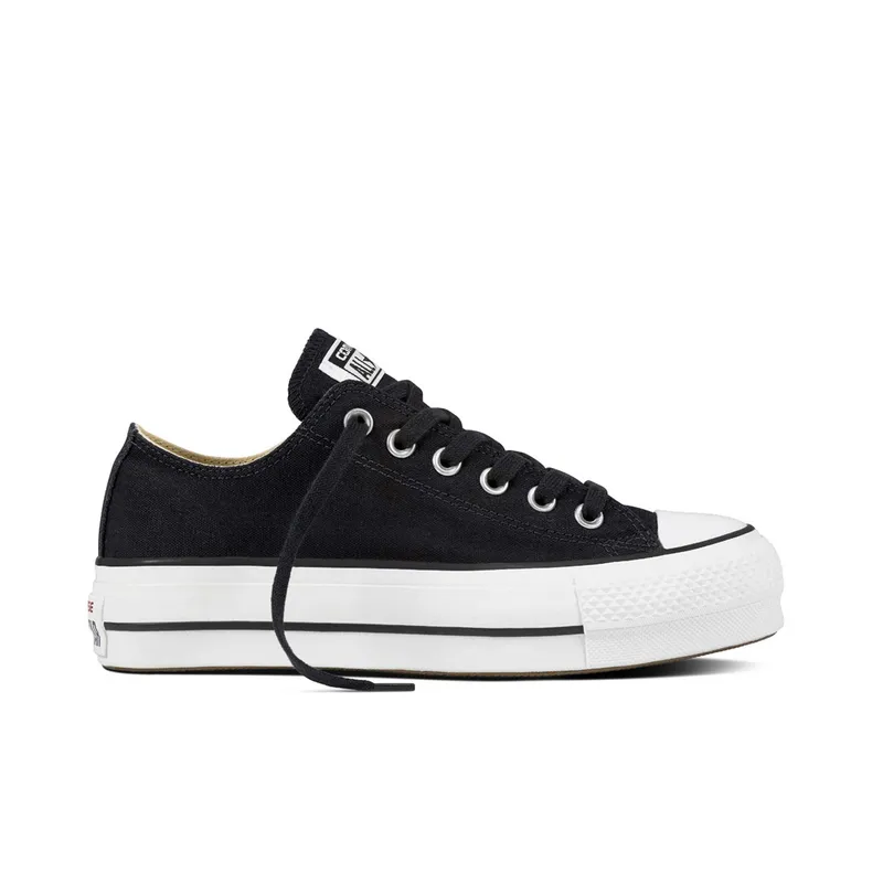 CONVERSE - Zapatilla Converse Chuck Taylor Plataforma Mujer Negro