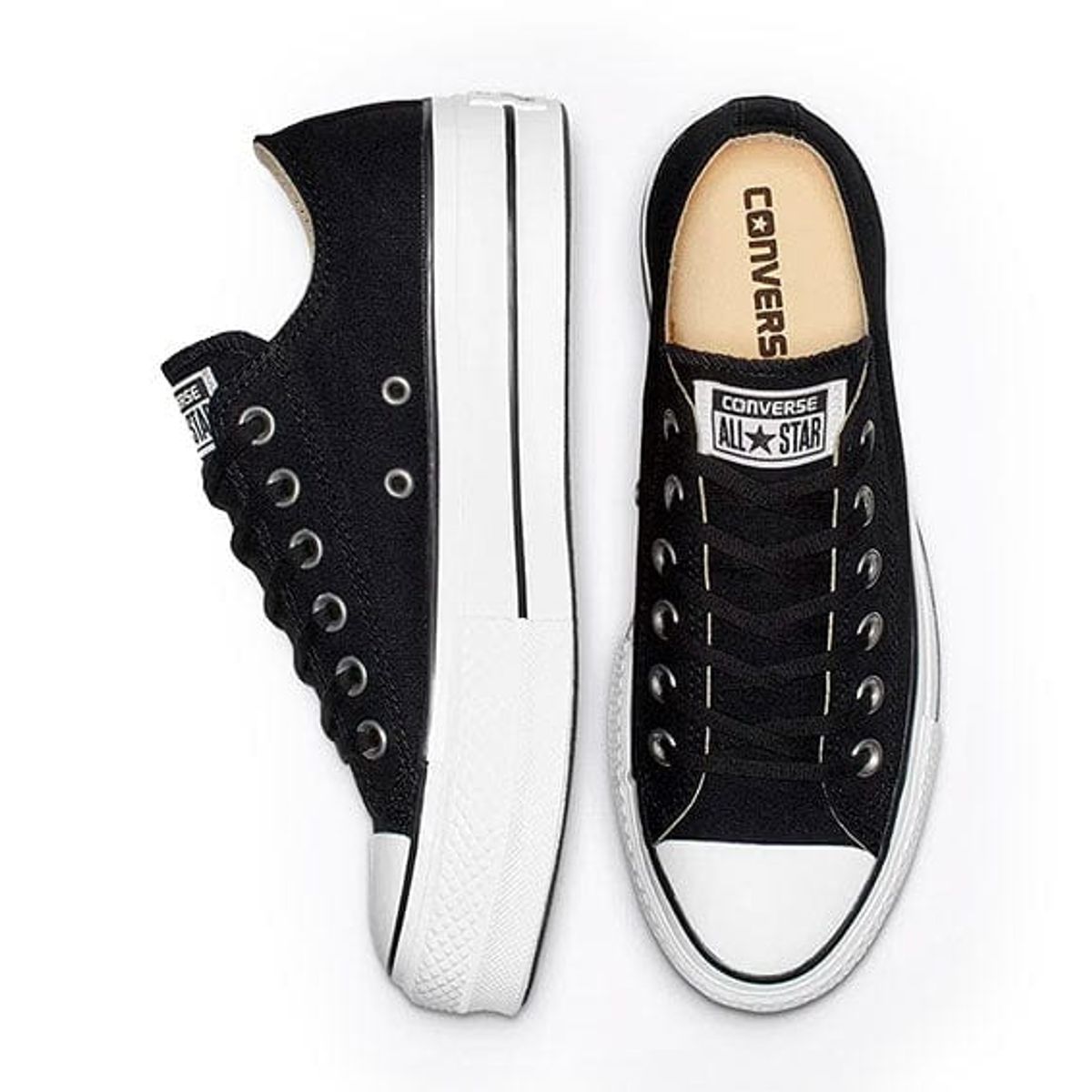 CONVERSE - Zapatillas Urbanas Mujer Converse Chuck Taylor Lift Negro