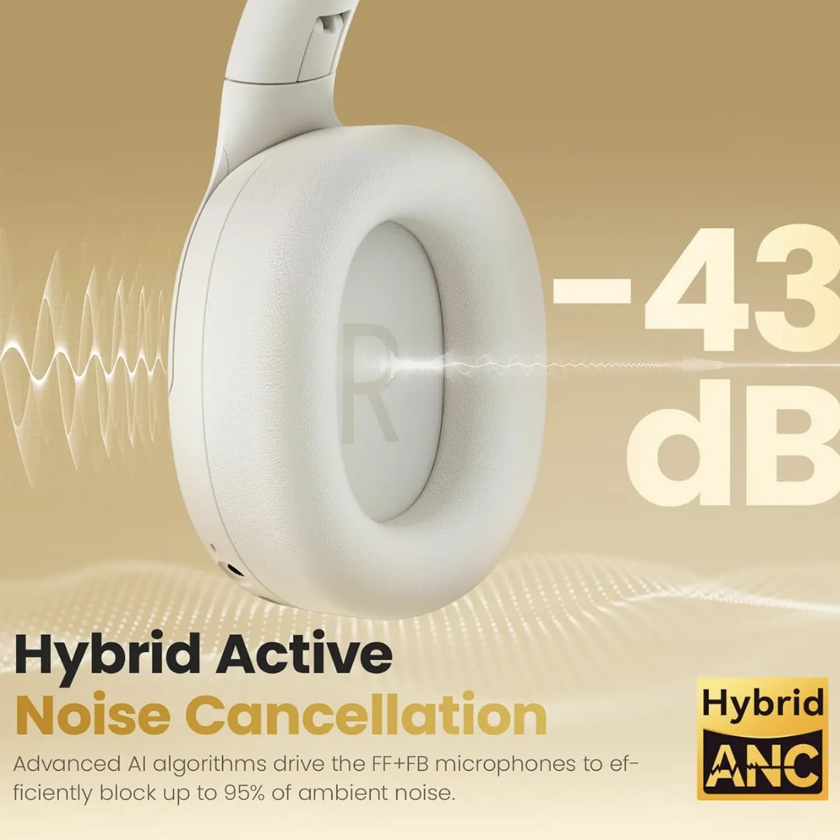 HAYLOU - Audífonos Inalámbricos S30 Cancelación de Ruido Haylou - Blanco